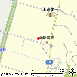 茨城県行方市玉造乙1269周辺の地図