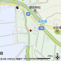 茨城県常総市栗山新田344周辺の地図