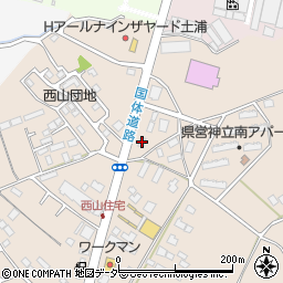 美容室ルピナス土浦神立店周辺の地図