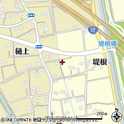 埼玉県行田市堤根485周辺の地図