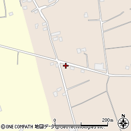 茨城県行方市小貫2668-1周辺の地図