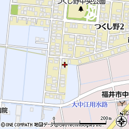 福井県福井市つくし野3丁目902周辺の地図