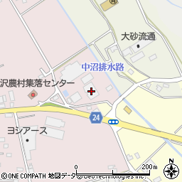茨城県常総市大沢222周辺の地図