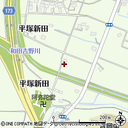 埼玉県熊谷市万吉1881-1周辺の地図