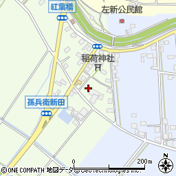 茨城県常総市孫兵ヱ新田651-6周辺の地図