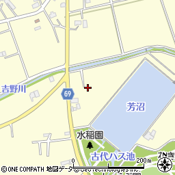 埼玉県深谷市本田5450周辺の地図