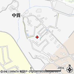 茨城県土浦市中貫1488周辺の地図