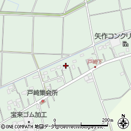 埼玉県加須市戸崎184周辺の地図