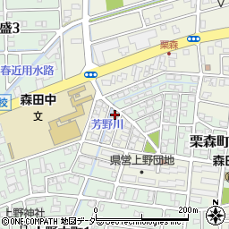 福井県福井市上野本町新201周辺の地図