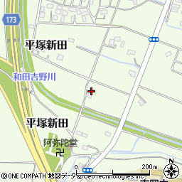 埼玉県熊谷市万吉1881-2周辺の地図