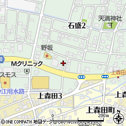 福井県福井市石盛2丁目2012周辺の地図