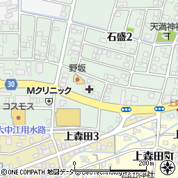 福井県福井市石盛2丁目2015周辺の地図