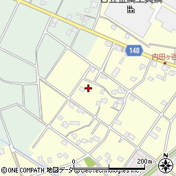 埼玉県加須市内田ケ谷175周辺の地図