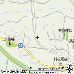 茨城県常総市鴻野山95周辺の地図