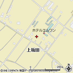 茨城県土浦市上坂田1410周辺の地図