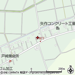 埼玉県加須市戸崎166-1周辺の地図