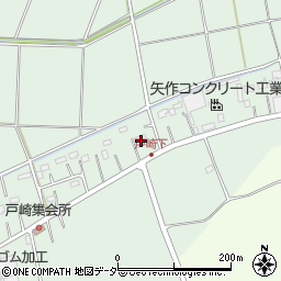 埼玉県加須市戸崎166周辺の地図