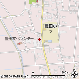 茨城県常総市豊田1382周辺の地図