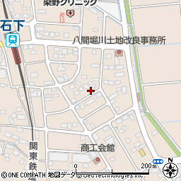 茨城県常総市新石下3600周辺の地図