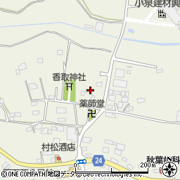 茨城県常総市鴻野山233周辺の地図