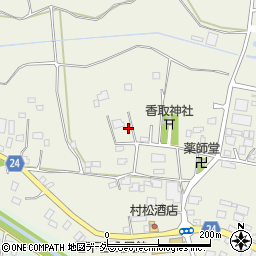 茨城県常総市鴻野山109周辺の地図