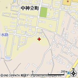 茨城県土浦市中神立町24周辺の地図