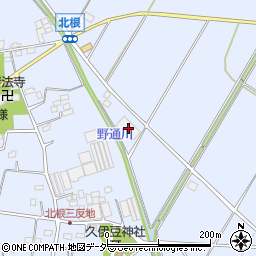 埼玉県鴻巣市北根767周辺の地図