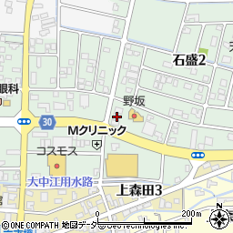 福井県福井市石盛2丁目2023周辺の地図