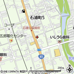 セブンイレブン高山石浦町店周辺の地図