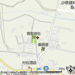 茨城県常総市鴻野山232周辺の地図