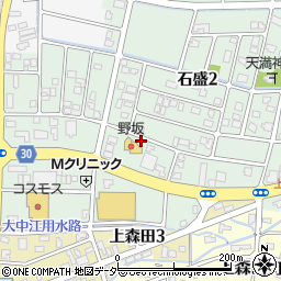 福井県福井市石盛2丁目2004周辺の地図
