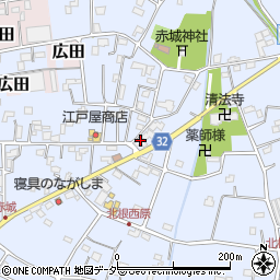 埼玉県鴻巣市北根1626-1周辺の地図