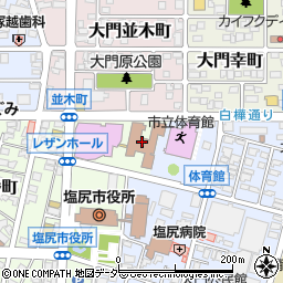 長野県住宅供給公社塩尻管理センター周辺の地図