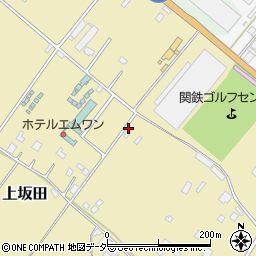 茨城県土浦市上坂田1414周辺の地図