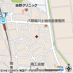 茨城県常総市新石下3602周辺の地図