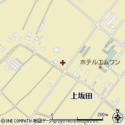 茨城県土浦市上坂田1402周辺の地図