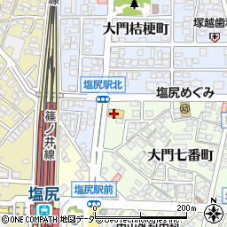 ドラッグ・コスコ塩尻店周辺の地図