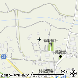 茨城県常総市鴻野山110周辺の地図