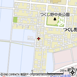 福井県福井市つくし野3丁目716周辺の地図