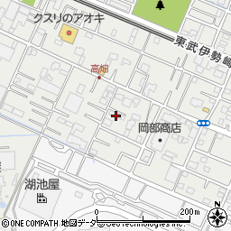 埼玉県加須市久下周辺の地図