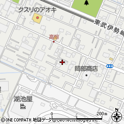 埼玉県加須市久下周辺の地図