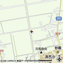 長野県塩尻市洗馬2911周辺の地図