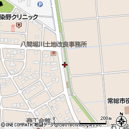 茨城県常総市新石下3645周辺の地図