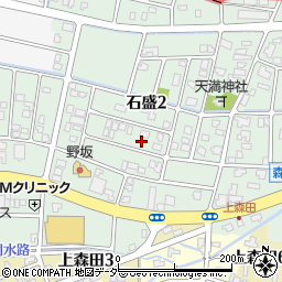 福井県福井市石盛2丁目1526周辺の地図