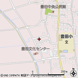 茨城県常総市豊田3520周辺の地図