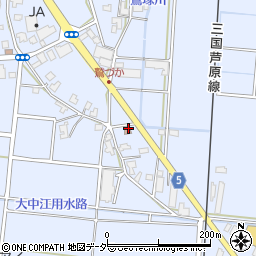 河合郵便局周辺の地図