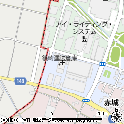 篠崎運送倉庫周辺の地図