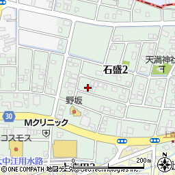 福井県福井市石盛2丁目1535周辺の地図