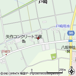 埼玉県加須市戸崎122周辺の地図