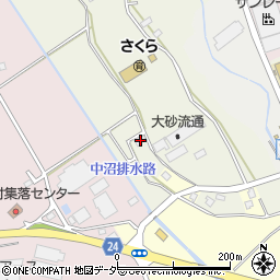 茨城県常総市岡田352周辺の地図